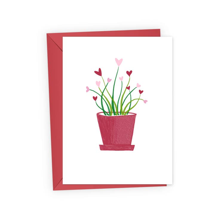Queen Fayzel - Wholesale Valentine's Day Card - Love Plant Valentine and Anytime Card | A21
