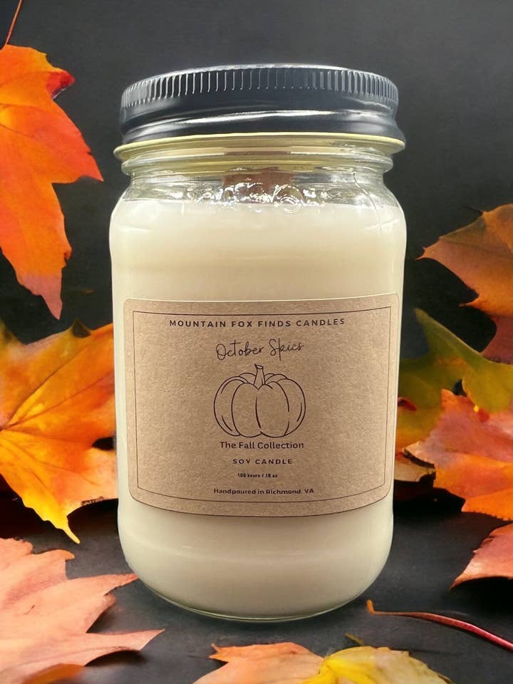 October Skies Candle for wholesale by Mountain Fox Finds
