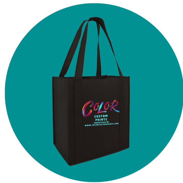Custom Shopping Bags for wholesale by Color Custom Prints