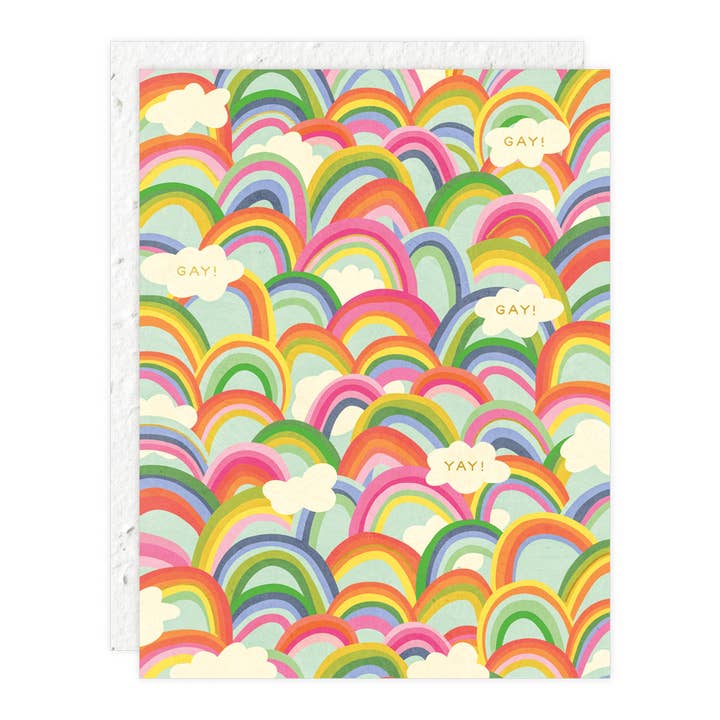 Rainbows - Pride Card for wholesale by Seedlings