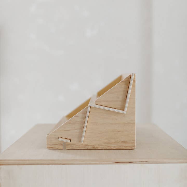 Reminder Nail Polish - Wholesale Display Shelf - 2-Tiered Birch Shelf (13")4