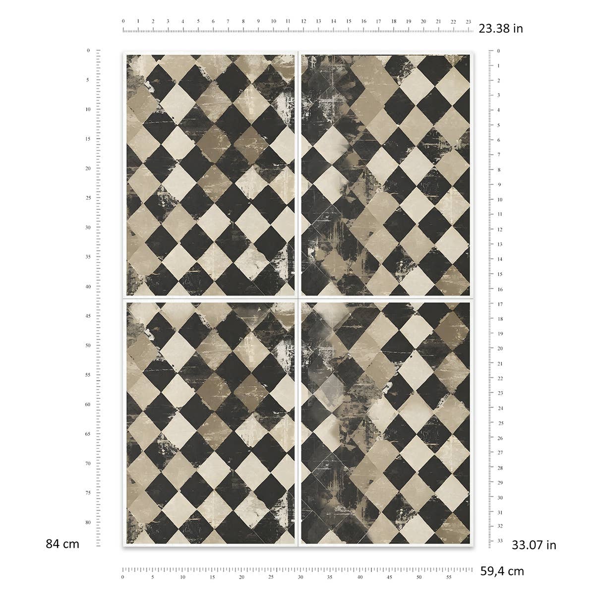 ITD Collection – Engroshandel Håndværk forsyninger – FPA1019 - Morbærpapir til håndværk - A1 størrelse i fire stykker3