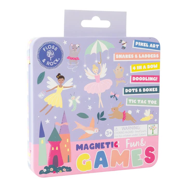 Magnetic Fun & Games Tin - Enchanted for wholesale by Floss and Rock