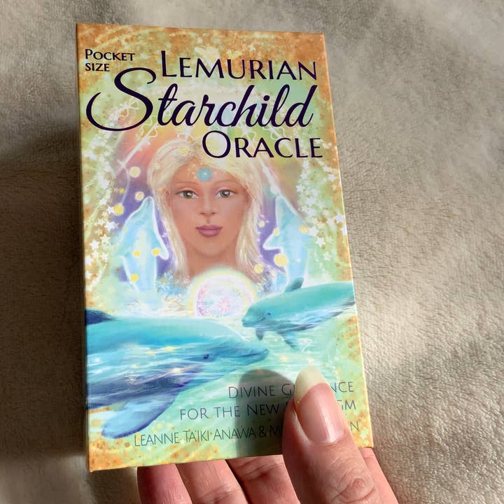 Spirit of Lemuria - Wholesale Tarot Cards - Travel Size Lemurian Starchild Oracle, 88 Cards, App