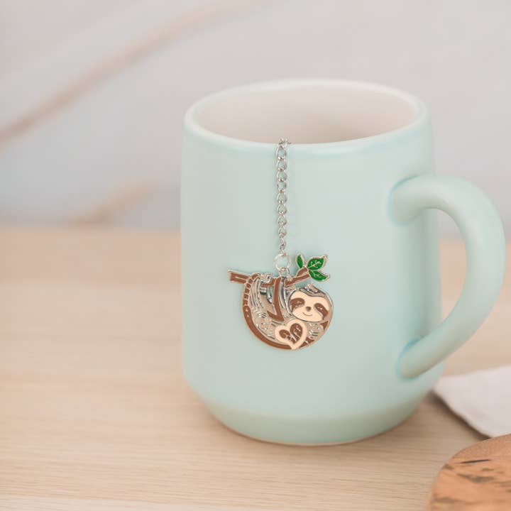 The Traveling Teapot - Wholesale Tea Strainer/Infuser - Loose Leaf Tea Infuser, Sloth Charm Ball, Tea Lover Gift
