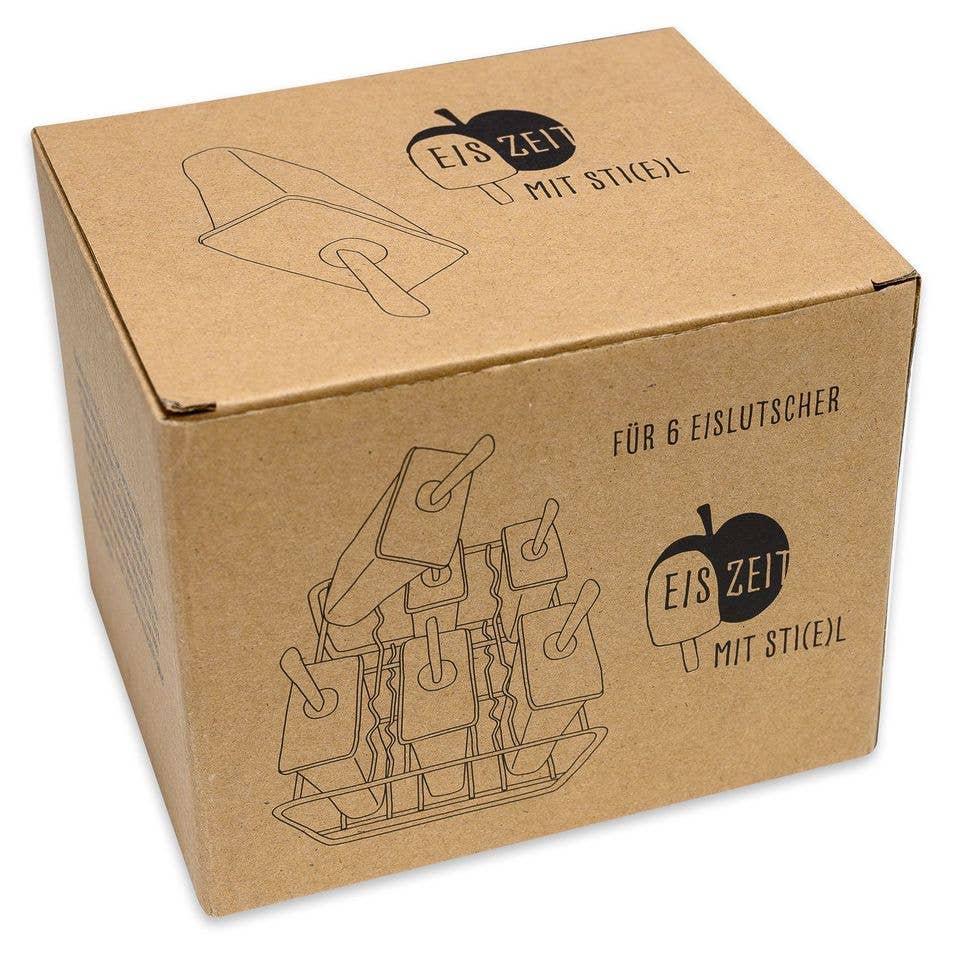 Brotzeit - Wholesale Ice Tray/Mold - Snack ice age with sti (e) l ice molds set of 6 square with steel3