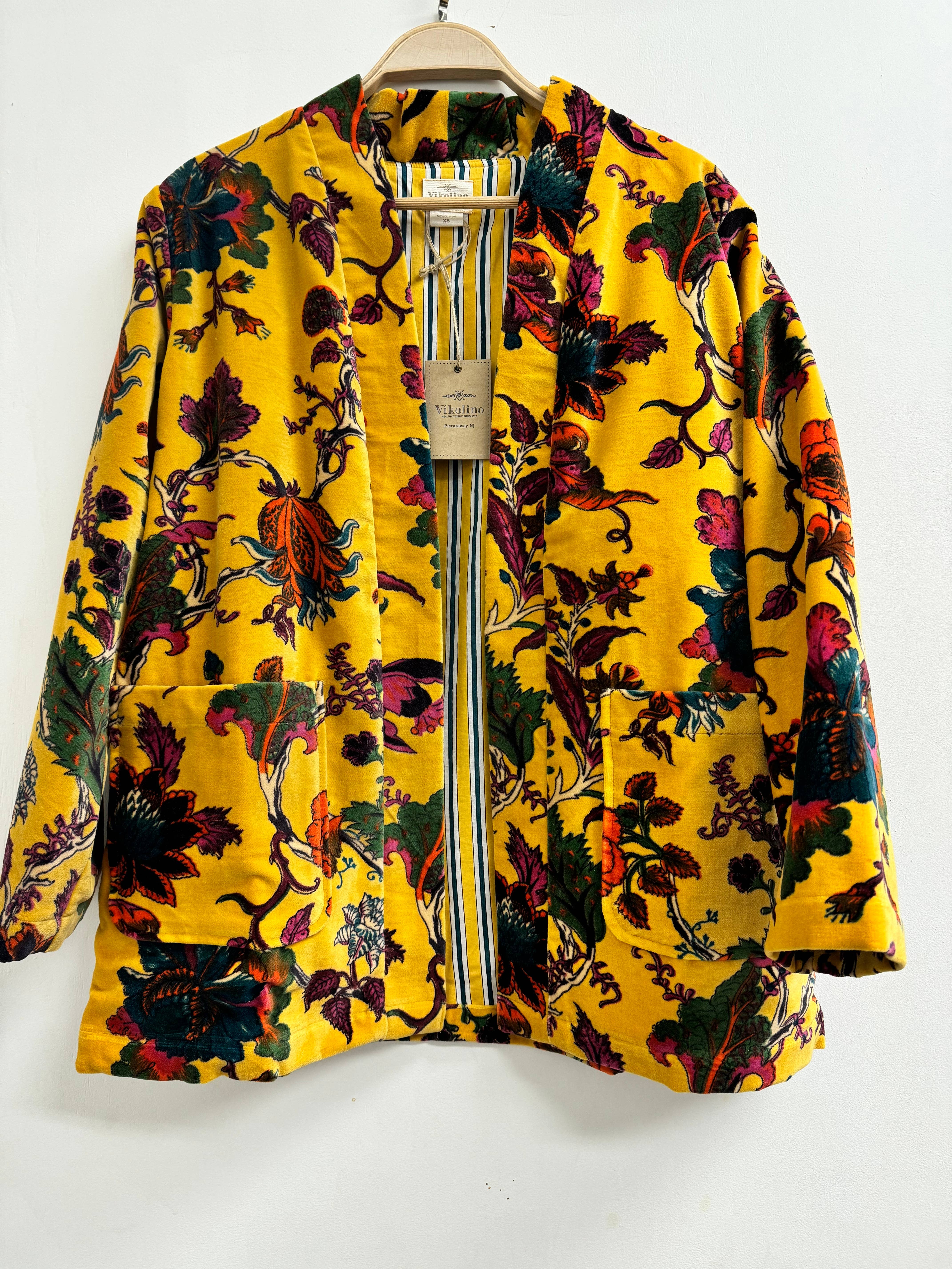 VIKOLINO - Venta al por mayor Kimono - Mujer - Chaqueta corta de terciopelo estilo kimono11