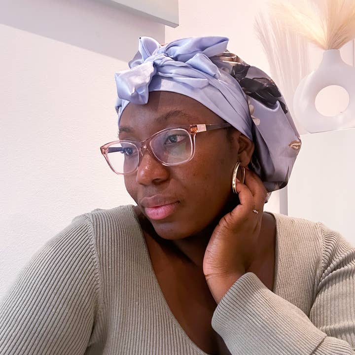 Asantewaa - Wholesale Sleep Cap / Bonnet - Women's - Reversible Satin Bonnet Eloise With band9