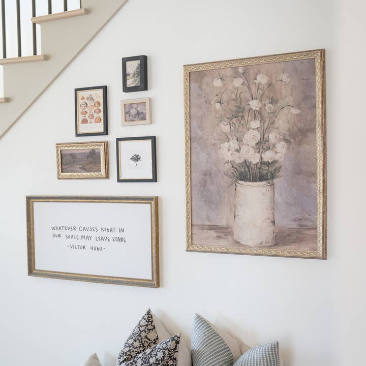 Petal Lane Home - Wholesale Wall Art Set - Tree Framed Antique Art