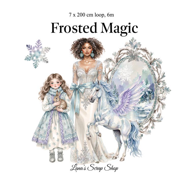 Frosted Magic - PET-Band für den Großhandel von Lana's Scrap Shop