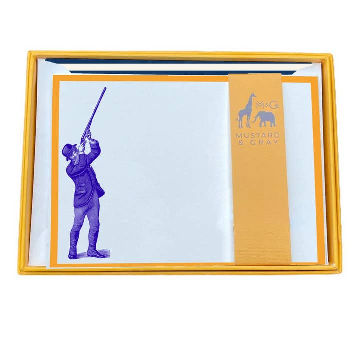 Set di biglietti da gioco con buste foderate per la vendita all'ingrosso da parte di Mustard & Gray Ltd