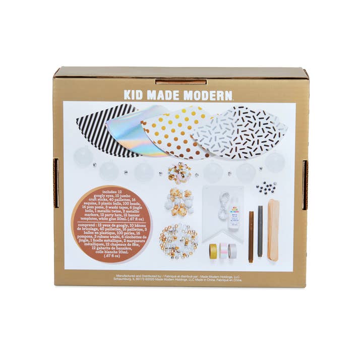 Kid Made Modern - Wholesale DIY Craft Kit - Kids - New Years Eve Party Kit3