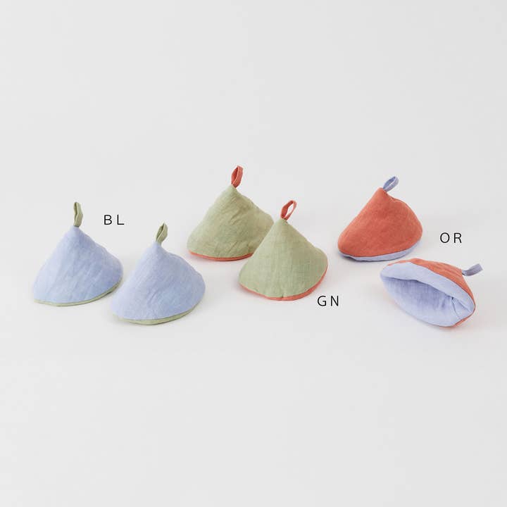 shesay - Wholesale Oven mitt/pot holder - Corn holder layered linen 2pcs17