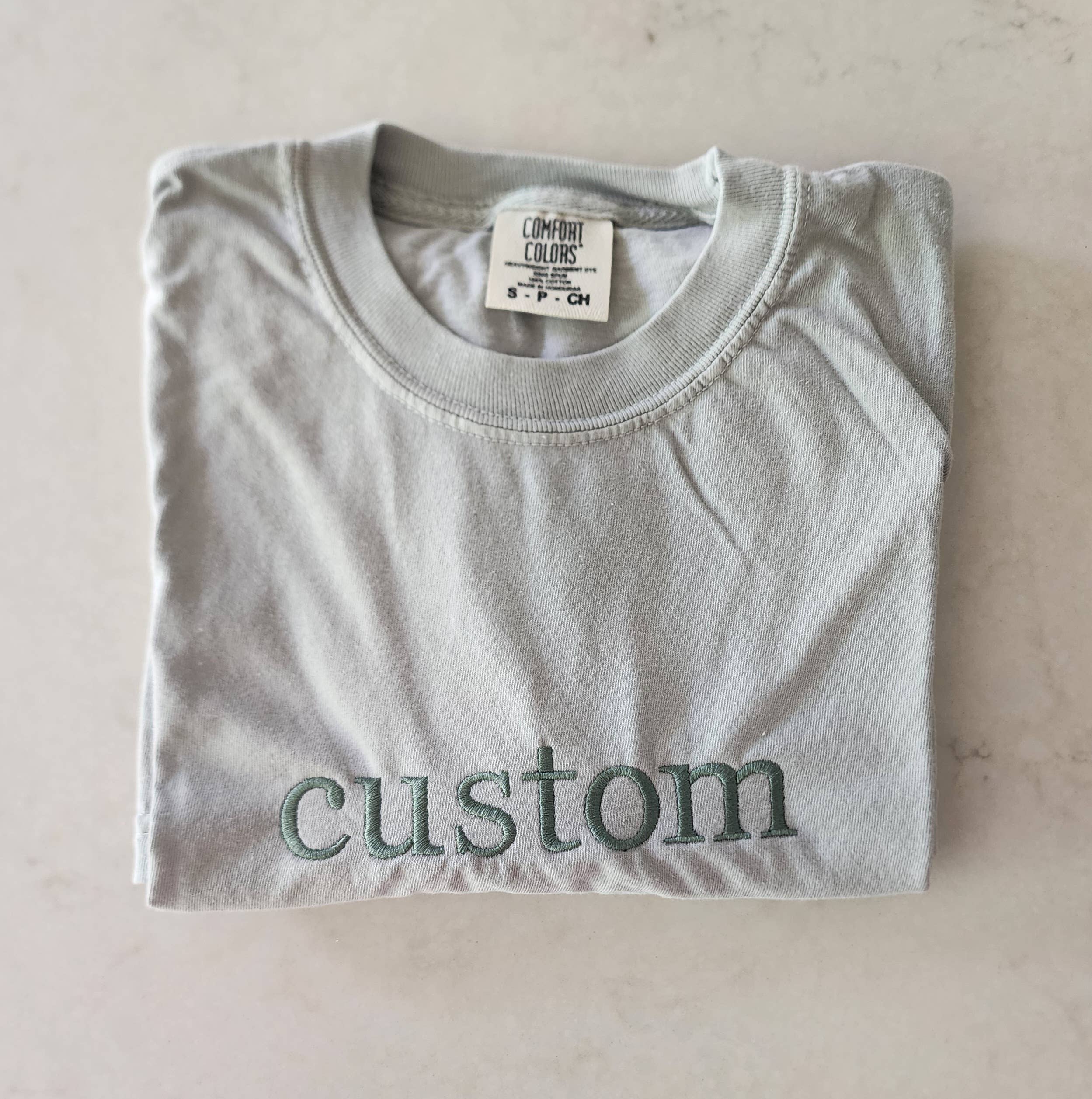 Coffee and Chaos Apparel - Wholesale Sweatshirt - Women's - Custom embroidered short sleeve t-shirt7