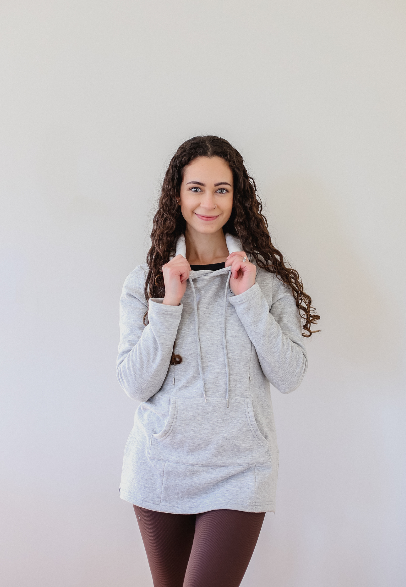 Ella Bella Maternity – wholesale Hoodie – Women's – Frankie Fleece Lined Maternity and Nursing Hoodie4