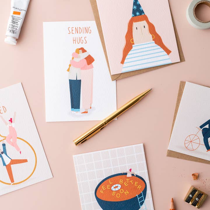 Elsa Rose Frere – wholesale Birthday card – Illustrated Birthday Card1