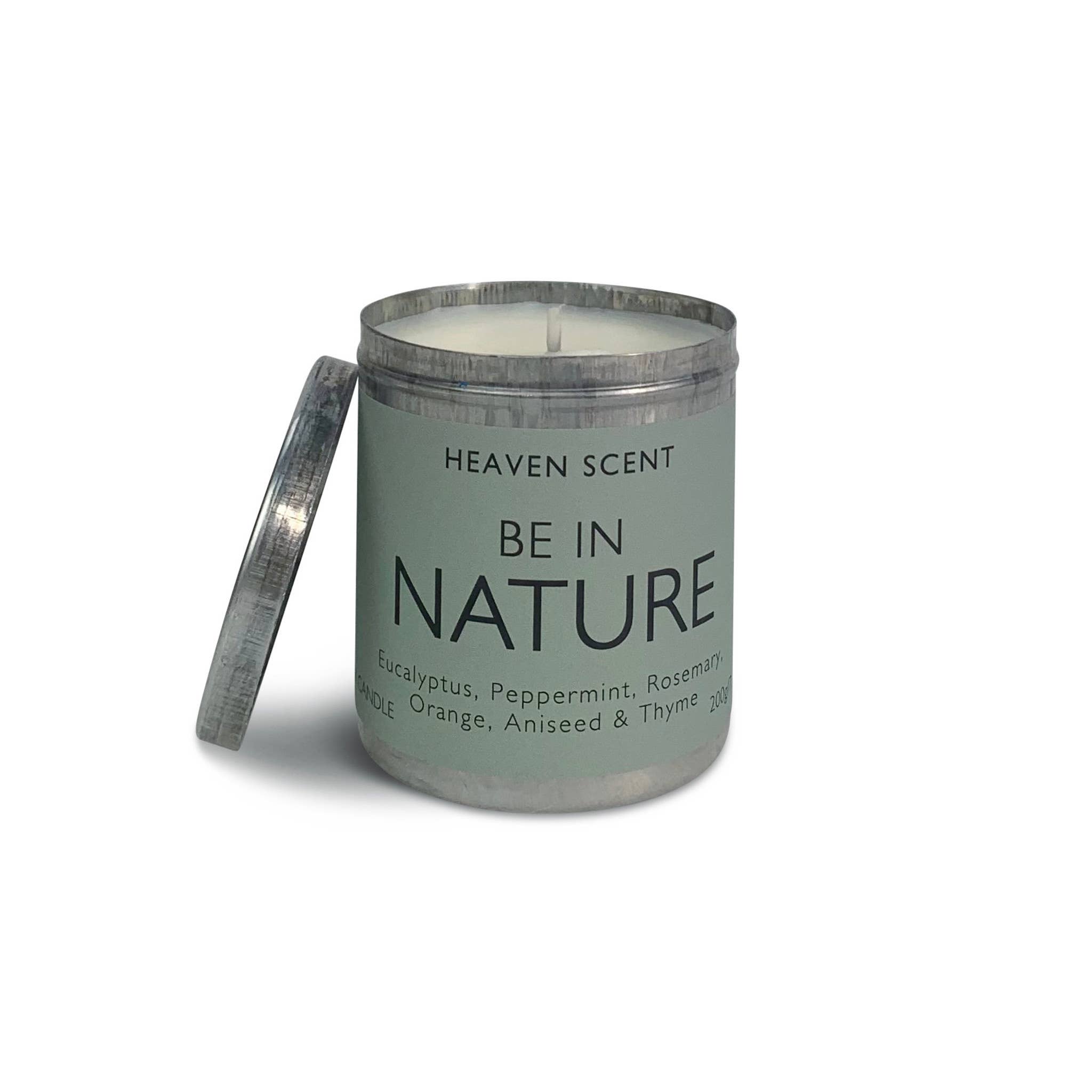 Heaven Scent Incense Ltd - Wholesale Travel Candles - Wellbeing Range - 200g Tin Candle4