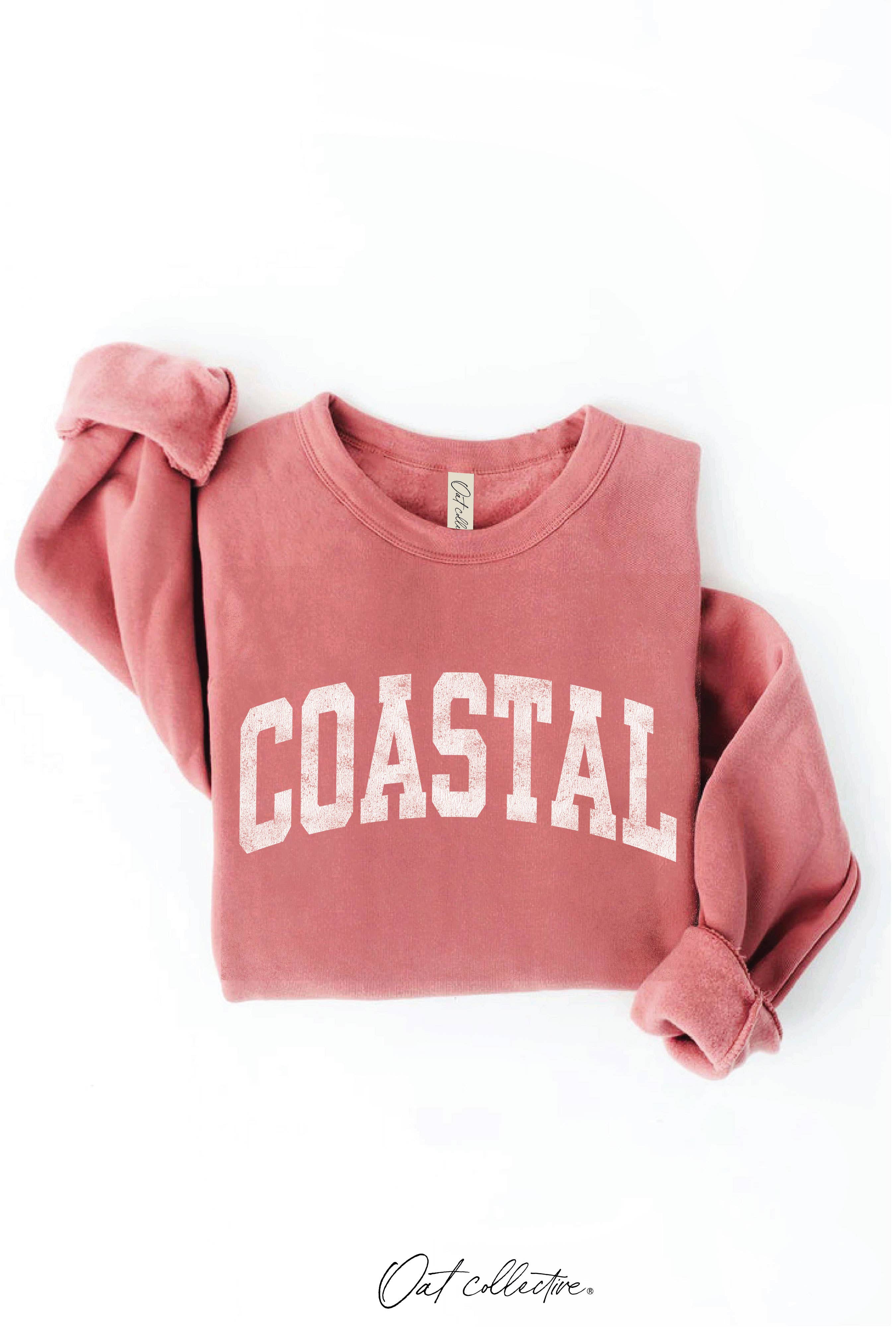 OAT COLLECTIVE - Wholesale Graphic Sweatshirt - Women's - COASTAL Graphic Sweatshirt3
