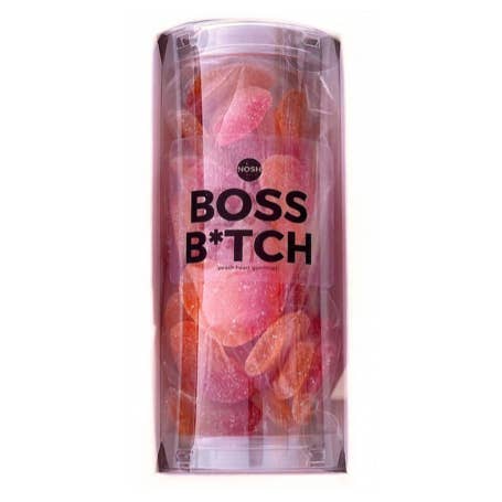 BOSS B*TCH Peach Heart Gummies for wholesale by NOSH NYC