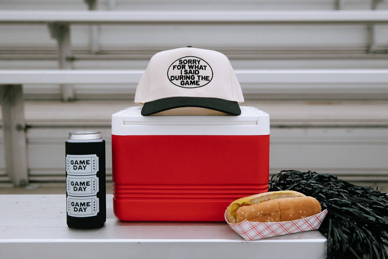 Ruby Moon - Wholesale Baseball Cap - Women's - Sorry For What I Said During The Game - Game Day Hat4