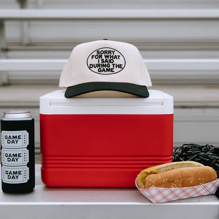 Ruby Moon - Wholesale Baseball Cap - Women's - Sorry For What I Said During The Game - Game Day Hat4