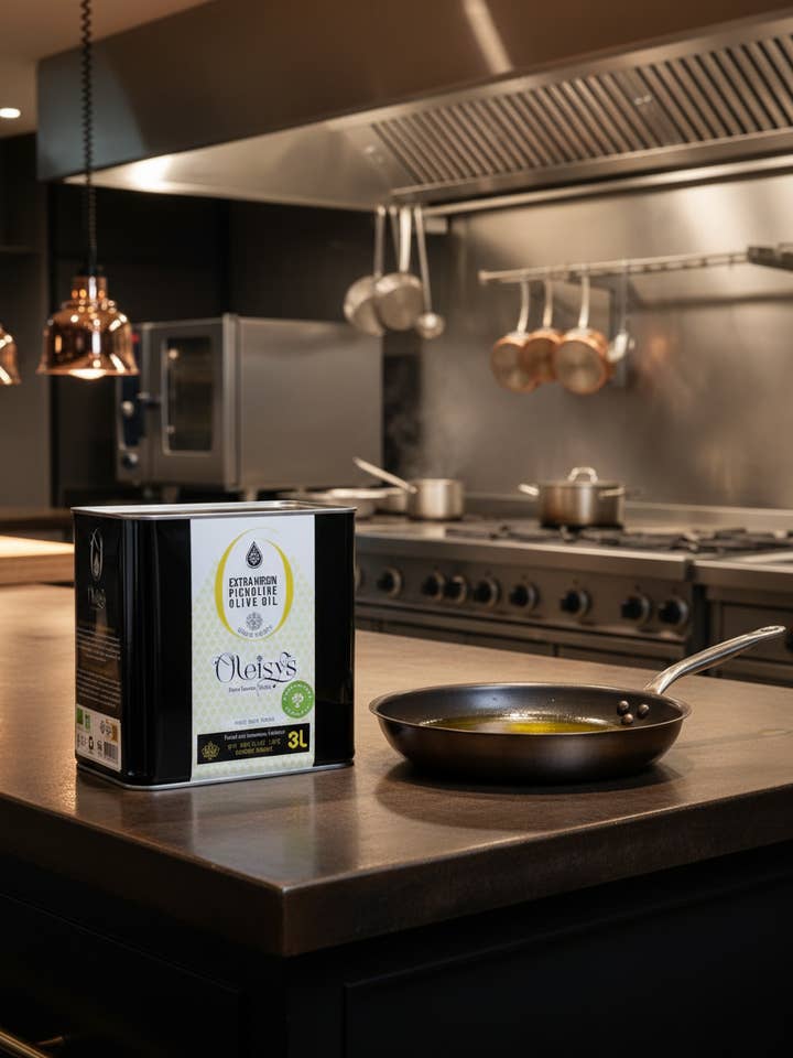 Oleo Extra Virgem Orgânico Monovarietal Picholine Oleisys® 3 L por atacado de Oleisys