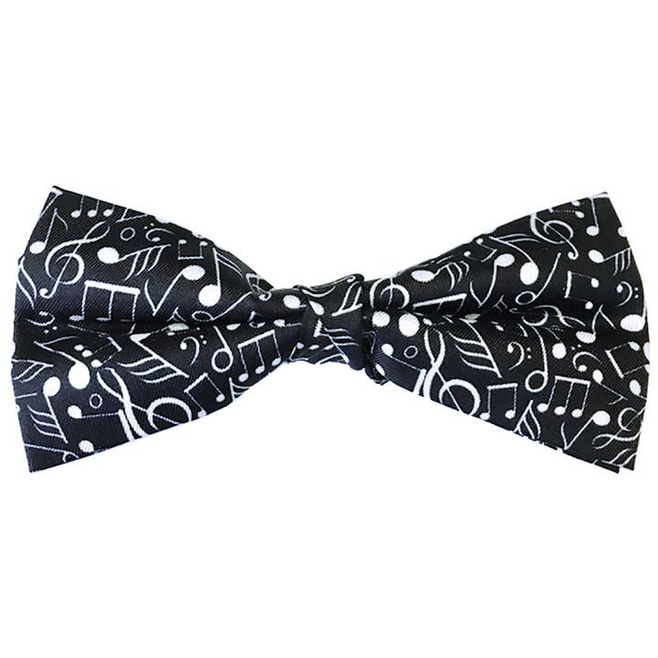Silk Bow Tie Musiknoter för wholesale av THE MUSIC GIFTS COMPANY