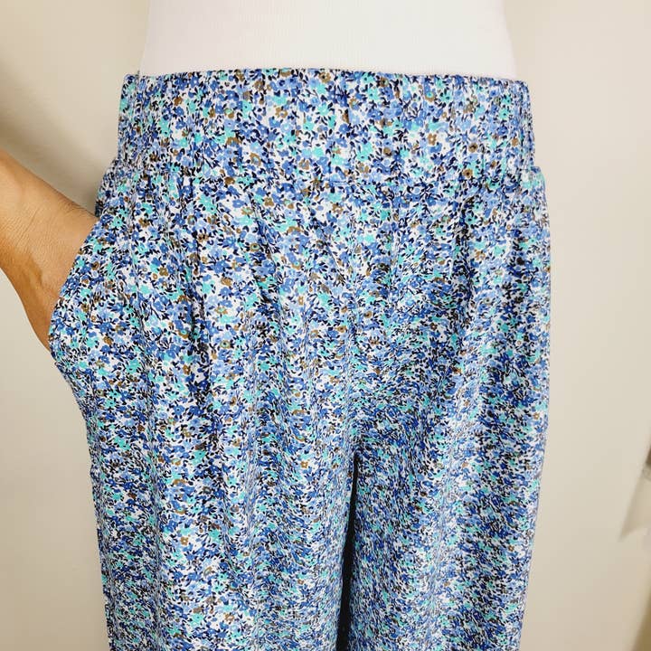 EBRU Home - Wholesale Top & Pant Set (NOT Loungewear) - Women's - Tank top with Matching Culottes elasticated belt trousers 23