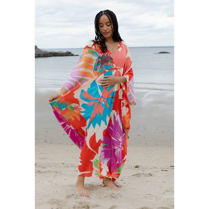 Polychromatic Flowery Kaftan and other Purchase Wholesale kaftan. Free Returns & Net 60 Terms on Faire trending on Faire.