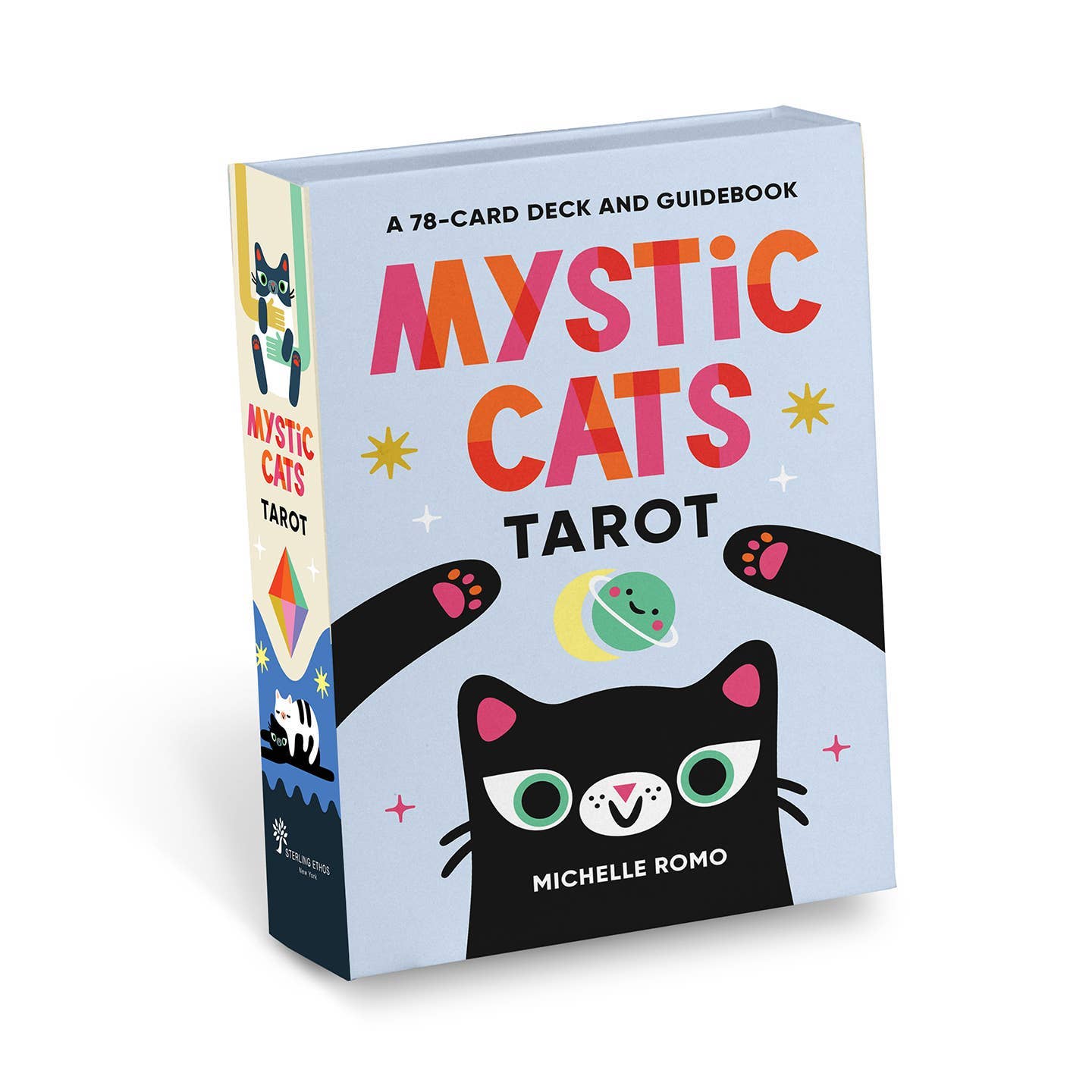 Hachette Book Group - Wholesale Tarot Cards - Mystic Cats Tarot: A 78-Card Deck and Guidebook1