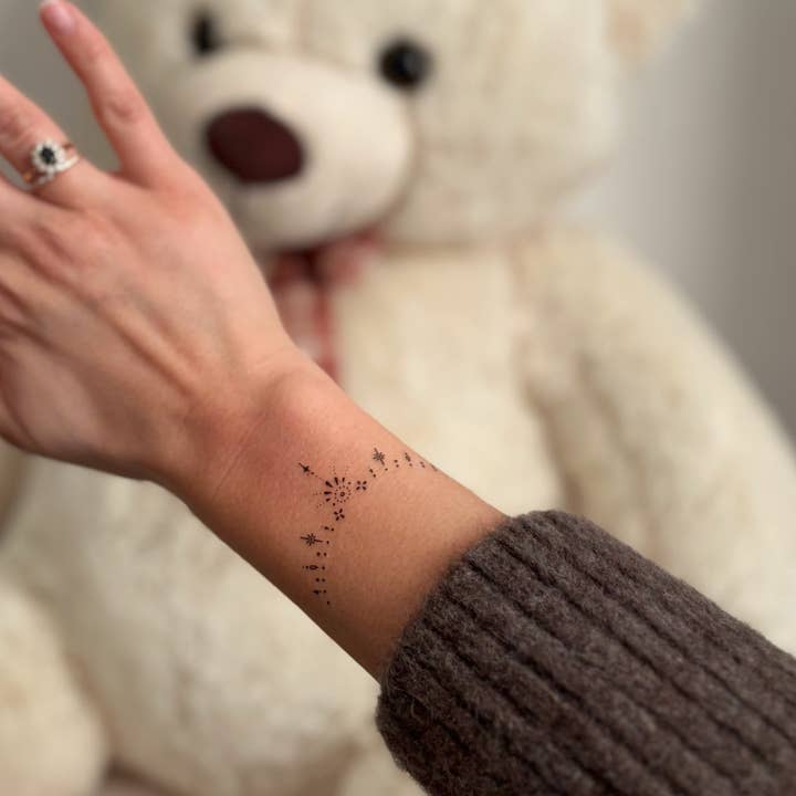 Sioou - Wholesale Temporary Tattoo - Le collier d'étoiles x51