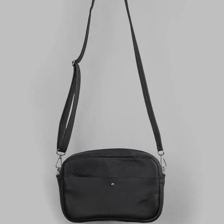 normal Behaviour - Wholesale Crossbody Bag - Women's - Crossbody lined purse in yellow, green, brown and black1