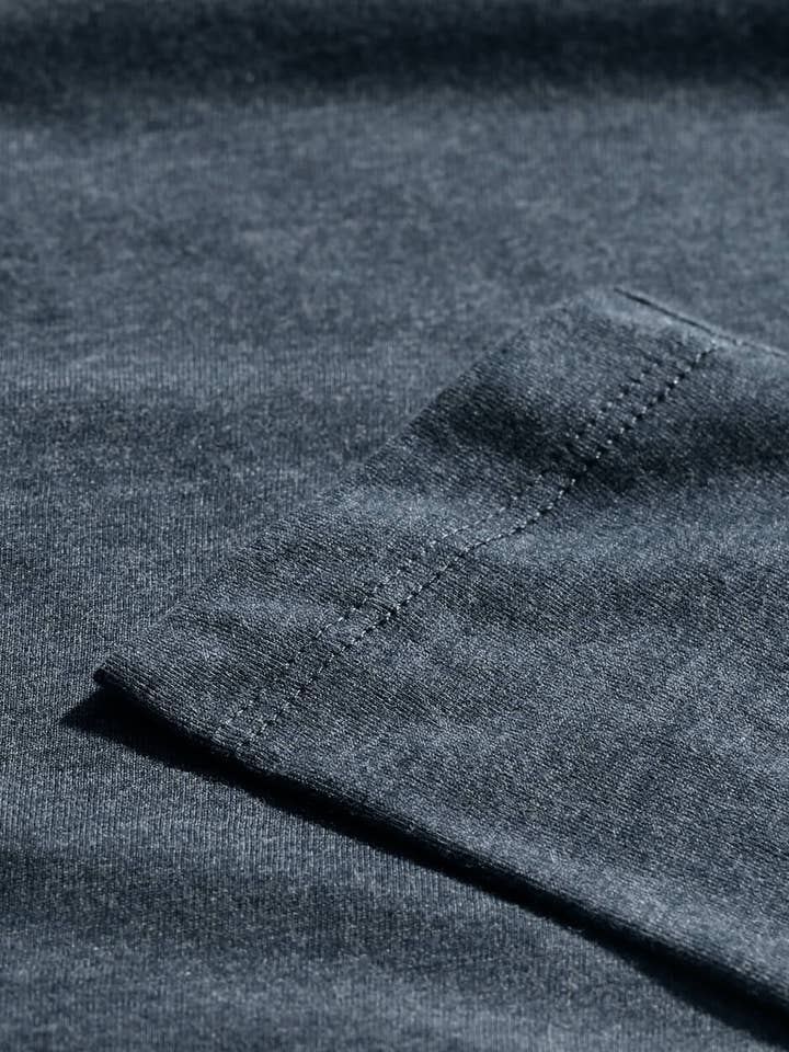 INTO THE AM – Großhandel T-Shirt – Herren – Langarm-Henley-Shirt für Herren (Marke)6