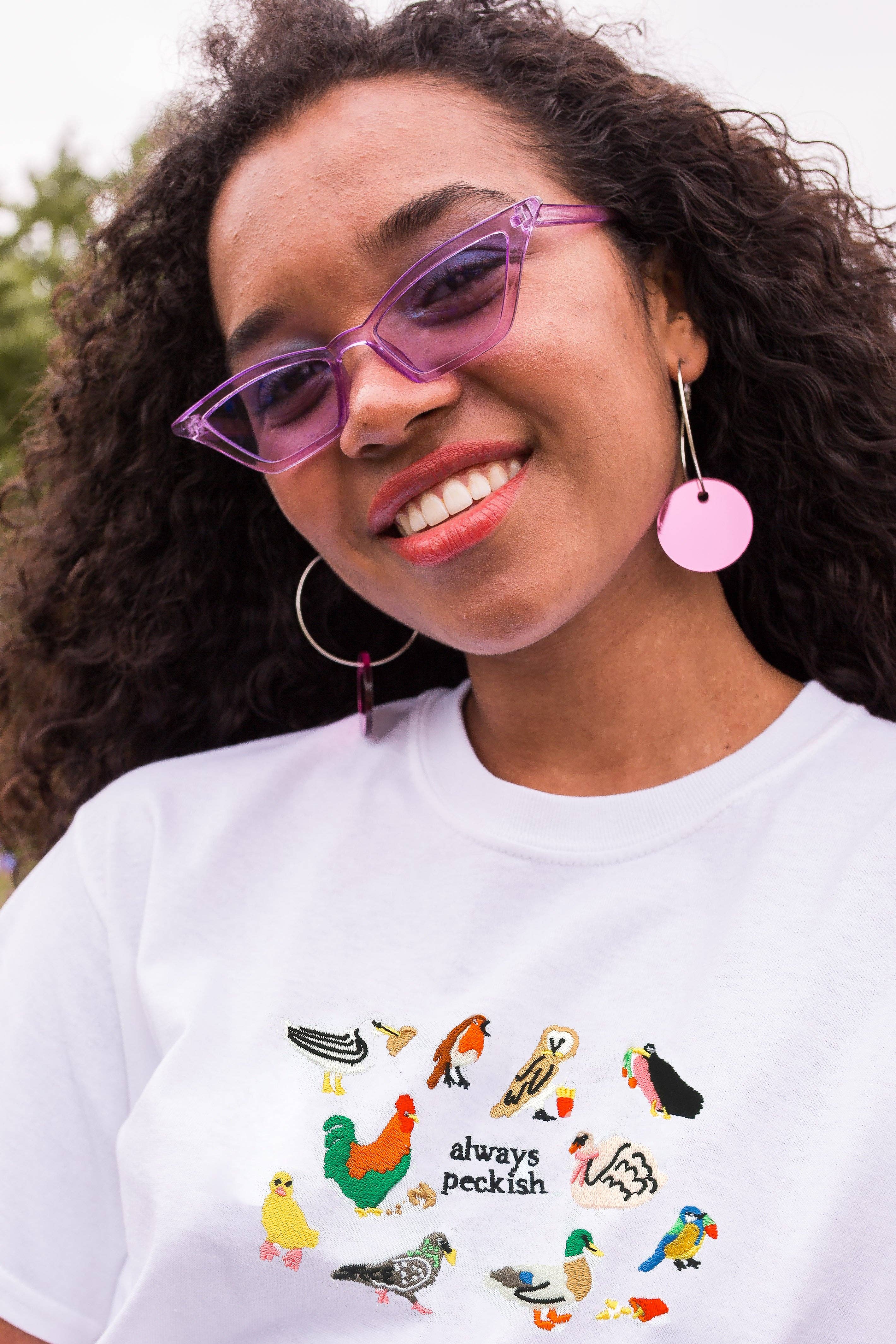 Limpet Store - Wholesale T-Shirt - Women's - Always Peckish Embroidered T-Shirt8