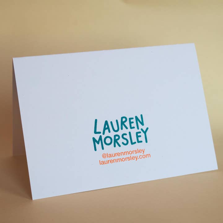 Lauren Morsley – Engroshandel Kærlighedskort – Du er Elsket Lykkekage A6 Kort
