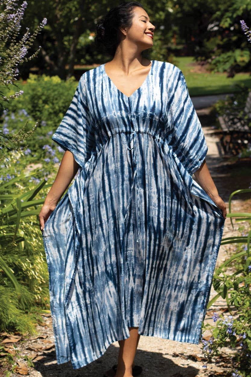 Sevya Handmade - Wholesale Kaftan - Women's - Shibori Caftans23