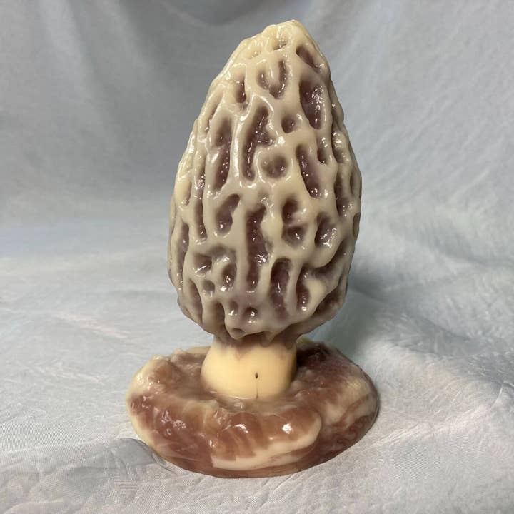 Something Squishy Toys - Wholesale Sex Toy - Silicone Morel Mushroom Plug - Natural Color