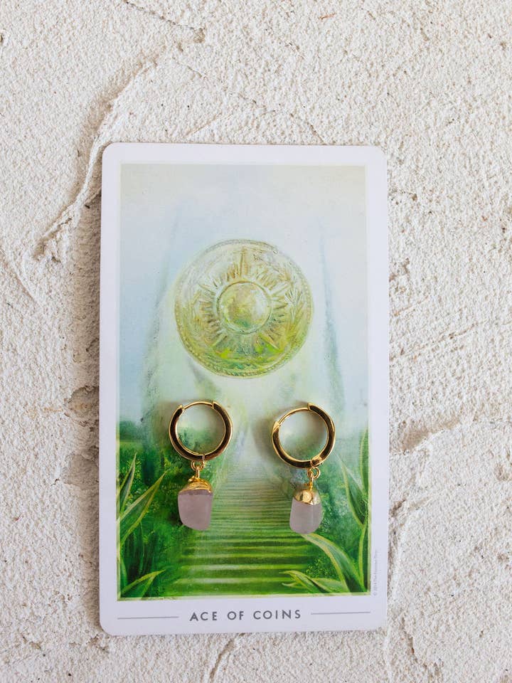 The Lovers Huggies | 18k Gold-Plated for wholesale by Bohemian and Bouj