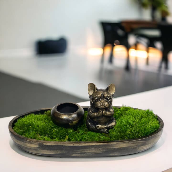 Planters Made in the USA - Wholesale Decorative Tabletop Object - Moss Table Centerpiece Decor Preserved Plant, Forever Green14