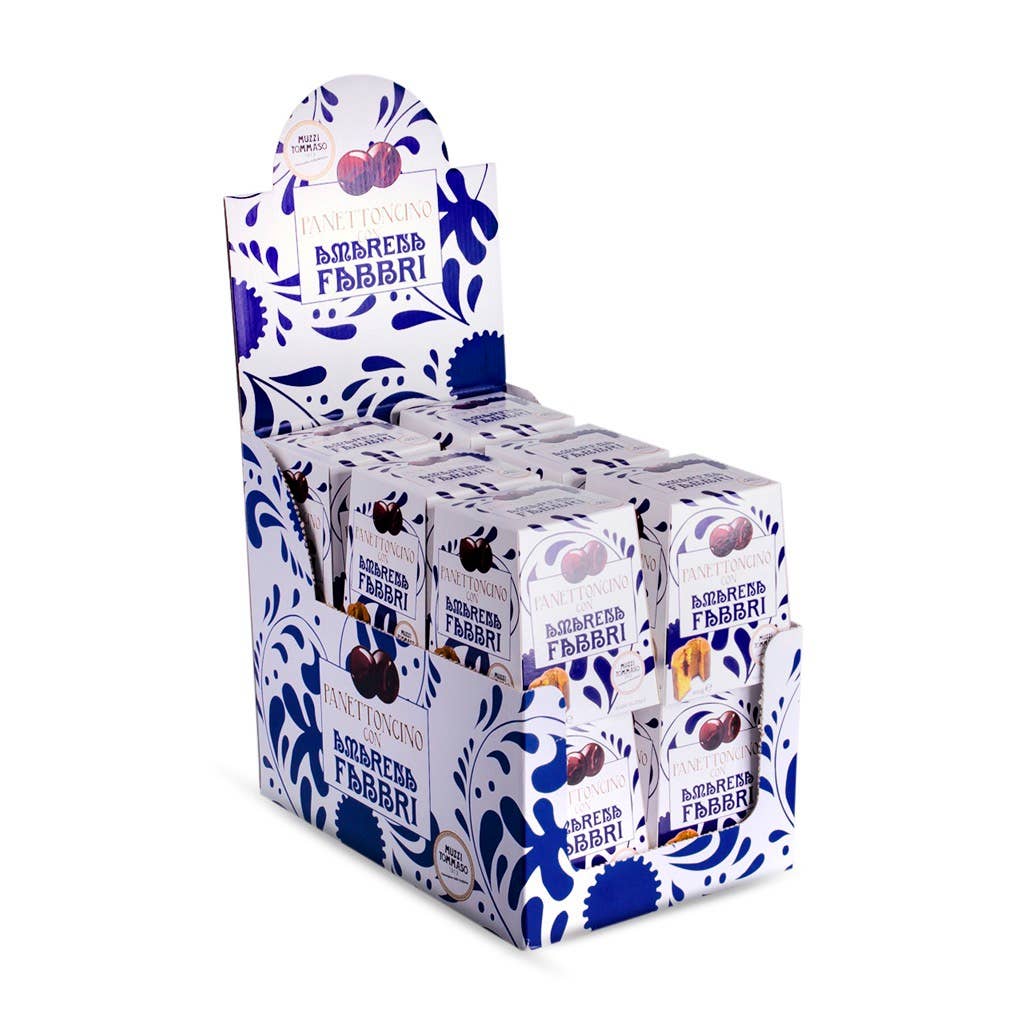 Gourmet Food Solutions, Inc. - Wholesale Cake - AMARENA FABBRI + BRERA MILANO Baby Panettone 100g1
