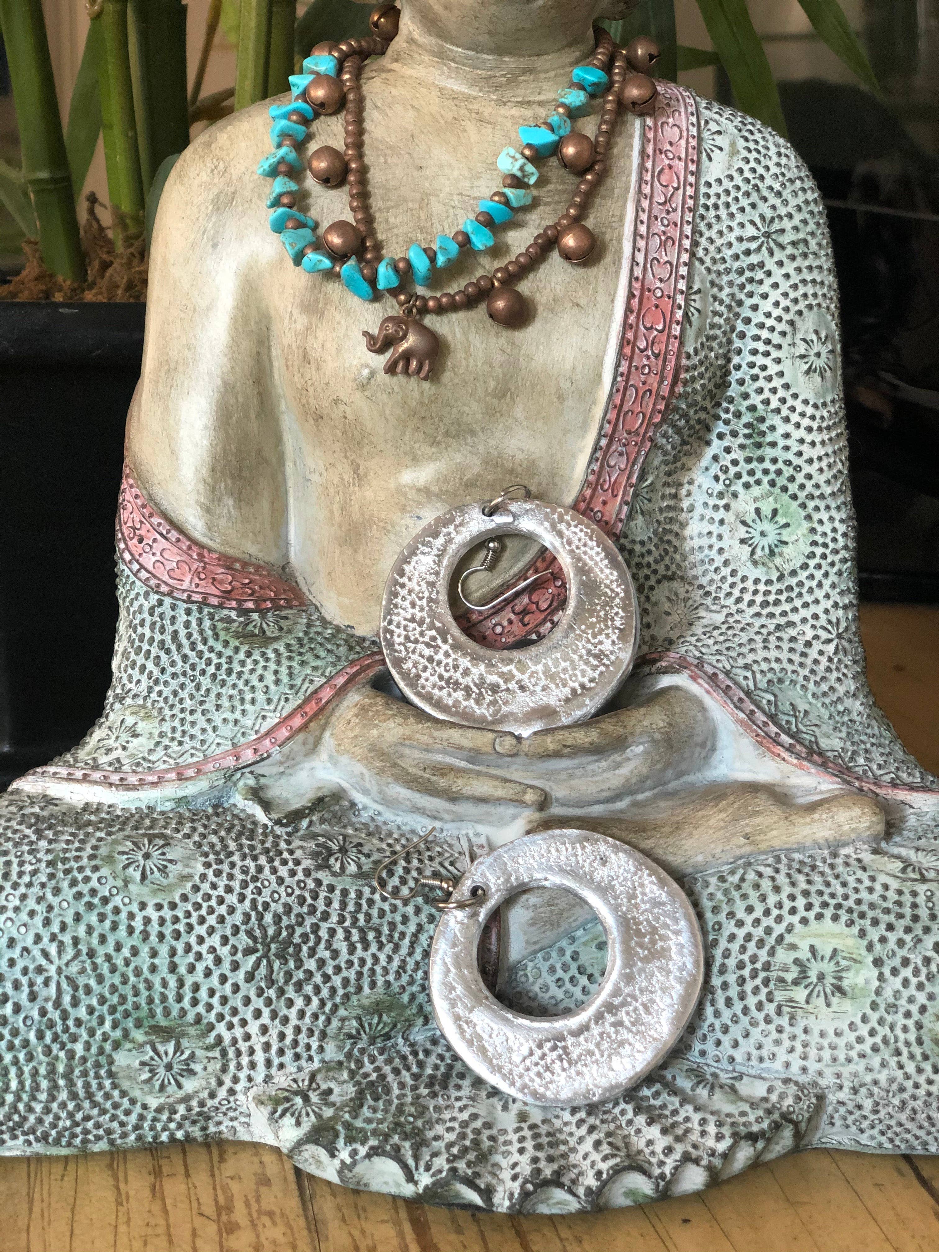 BABY JOYS - Vente Boucles d'oreilles pendantes - BOUCLES D'OREILLES CERCLE SERPENT1