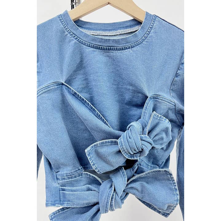 BLUE Bowknots Embellished Sets for wholesale on Faire