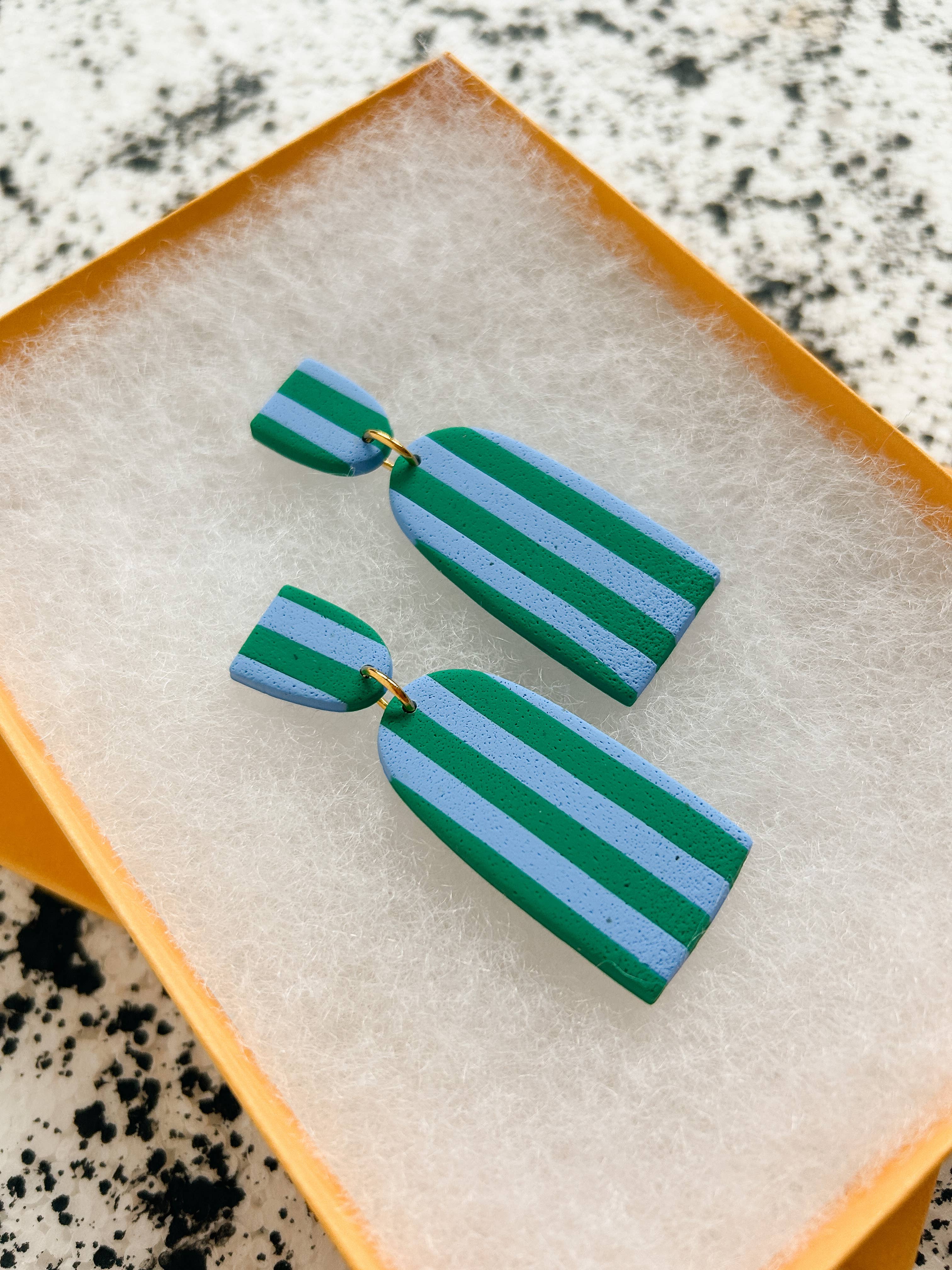 Lemon Lee Studio - Wholesale Dangle Earrings - Lola Stripe Earrings1