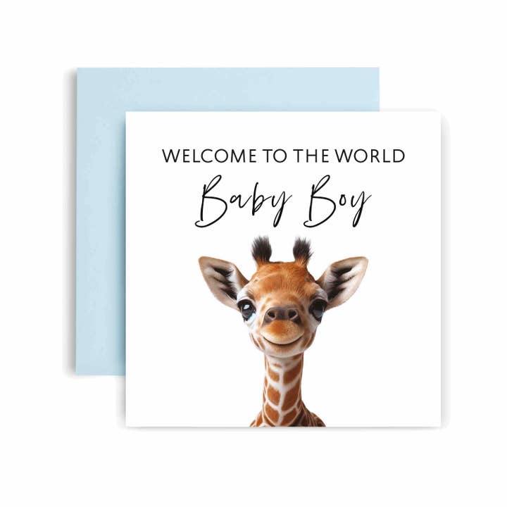 Huxters - Wholesale Baby Card - Welcome to the World Animal5