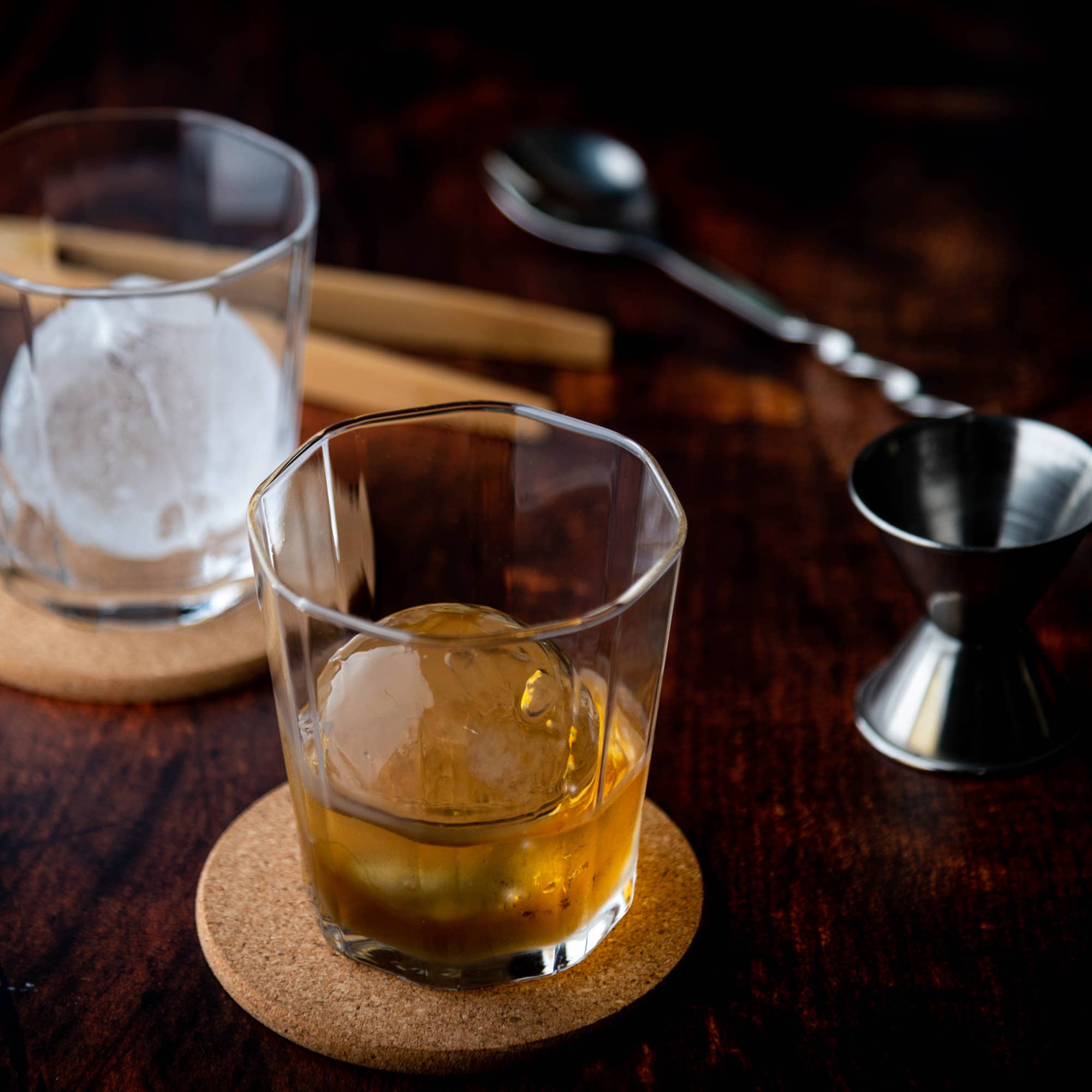 Fox Run Brands - Wholesale Ice Tray/Mold - Outset Silicone Ice Sphere Mold, 4.84” x 4.84” x 1.89"2