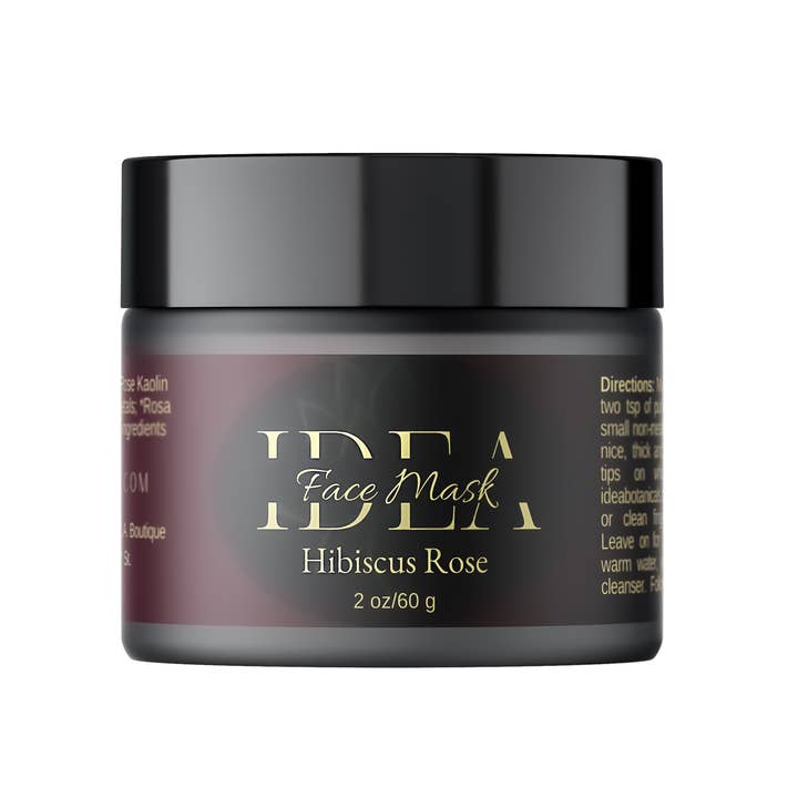 Clay Face Mask - Hibiscus Rose for wholesale by IDEA Boutique
