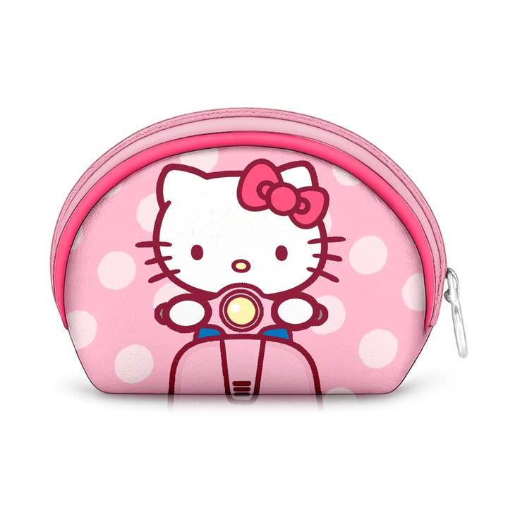 Hello Kitty Moto-Casual Oval Coin Purse for wholesale by KARACTERMANIA