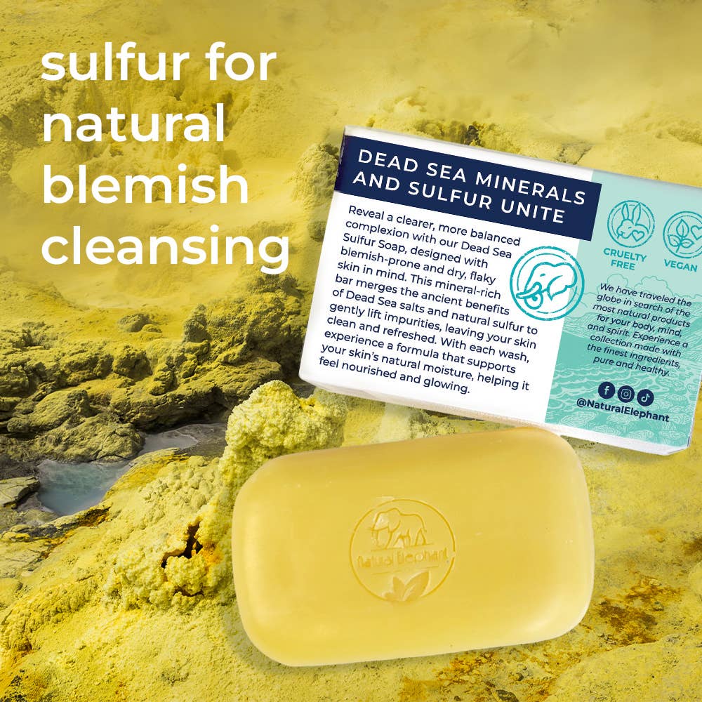 Natural Elephant - Wholesale Bar Soap - Dead Sea Sulfur Soap3