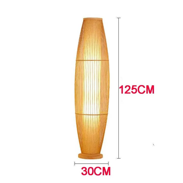 BRECK + FOX - Wholesale Floor Lamp - Bamboo Tower Floor Lamp10