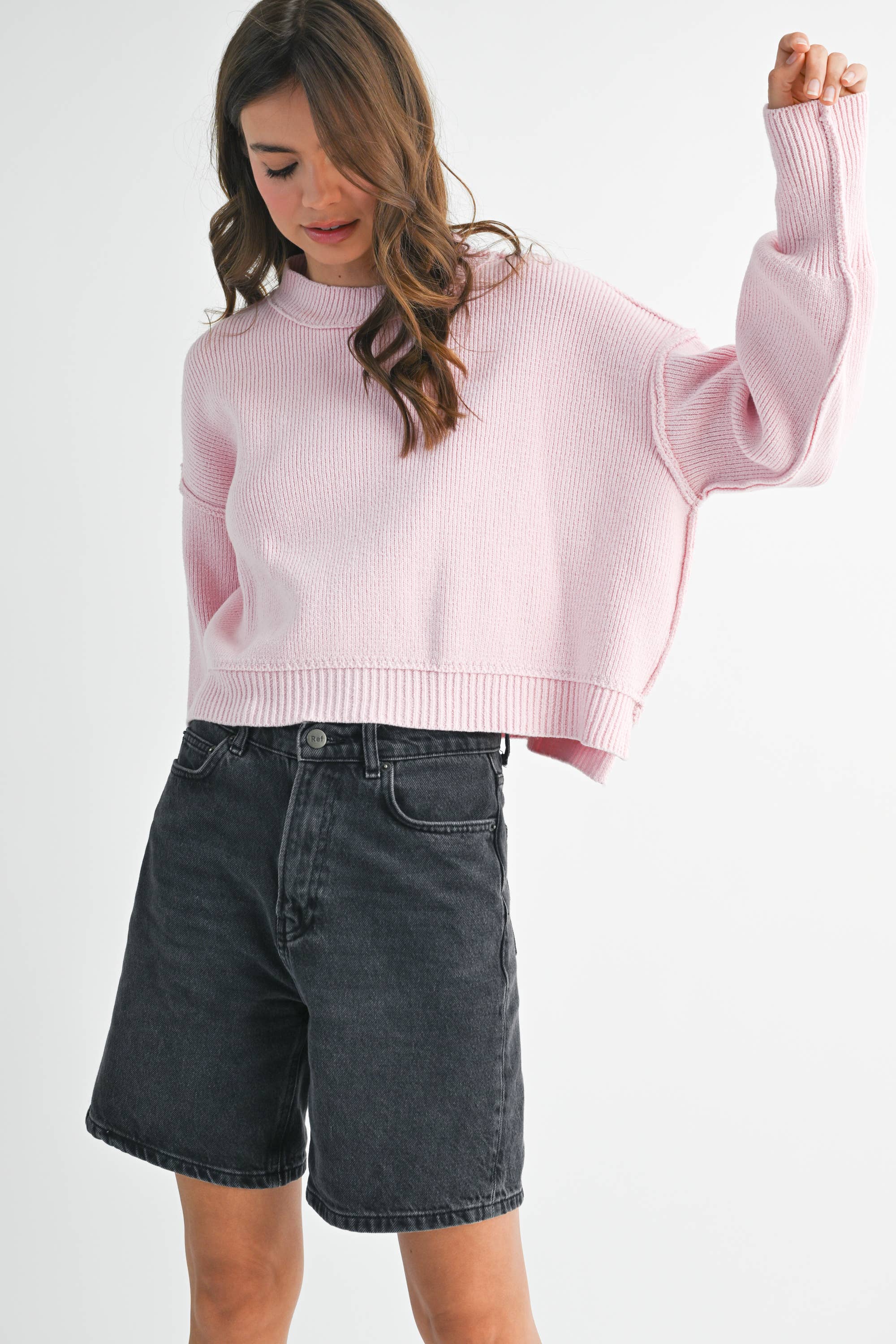 AEMI + CO - Wholesale Knit Sweater - Women's - 3115CK Regina Sweater 256